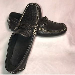 Cole Haan Black Leather Loafer/Driving shoe 7.5